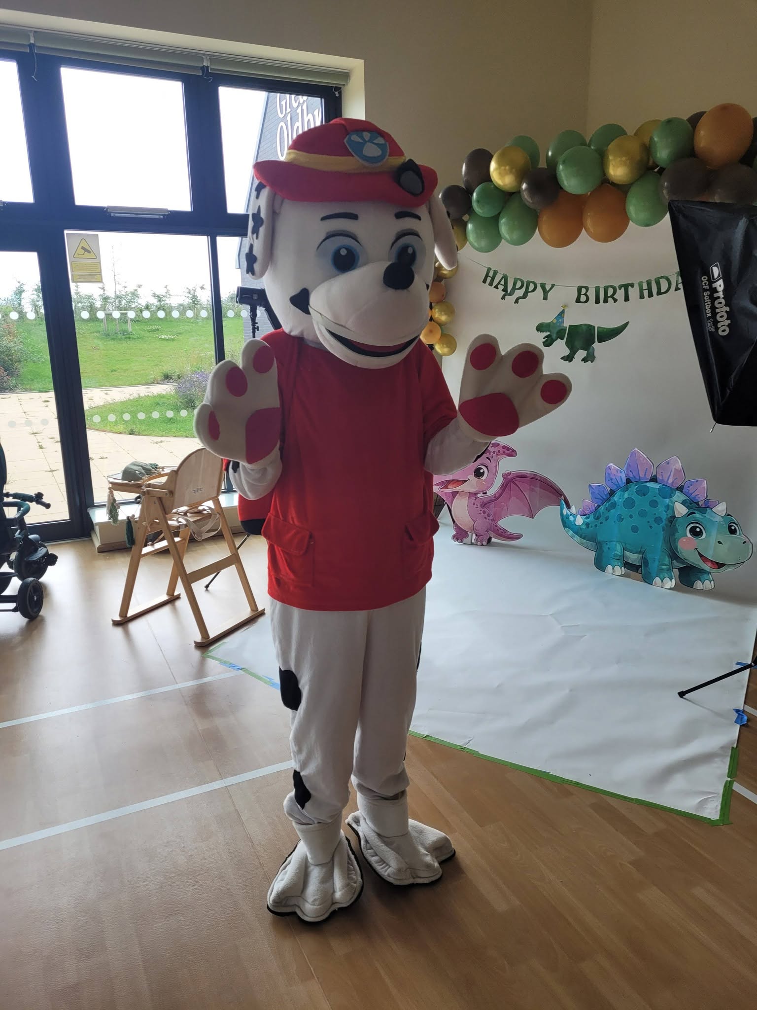 Paw Patrol character mascot